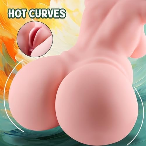 11Lb Adult Sex Doll Pocket Pussy Ass, 3 In 1 Female Torso Sex Love Doll With Anal Boobs, 3D Realistic Male Masturbator Toy With Pregnant Belly Sex Toys For Men Masturbation And Orgasm - Image 2