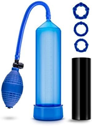 Blush Go Big Quickie Kit - Performance And Pleasure Enhancing System - Penis Pump For Longer Harder Erection - Rings To Stay Hard - Masturbator Stroker To Enjoy Intense Orgasms - Sex Toy For Men - Image 2