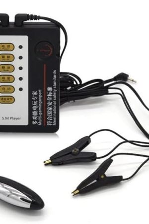 Anal Butt Plug Electric Shock Bdsm Metal Thread Inserting Toys Anal Butt Plug Electro Power Box Massager Toys For Beginners And Advanced Users
