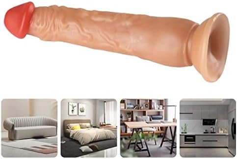 Realistic Dildo For Beginners Lifelike Dildo, With Strong Suction Cup For Hands-Free Play, Realistic Penis For G-Spot Stimulation Dildos Anal Sex Toys For Women And Couple 9" - Image 3