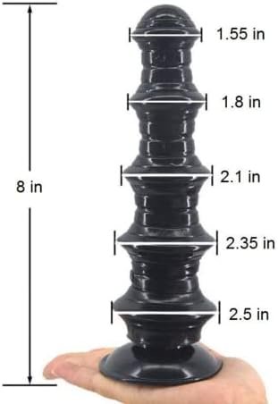 Expanding Ribbed Anal Dildo Dilator - Image 3