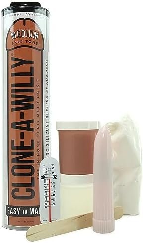 Clone-A-Willy Silicone Penis Casting Kit - Medium Skin Tone