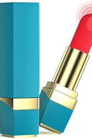Bullet Vibrator Lipstick Shape With 10 Vibration Modes Sex Toys For Women Clitoral Stimulator Nipple Vibrators For Couples Waterproof Mini Vibrating Adult Toys For Womens Sex Pleasure (Vibrator-Black)