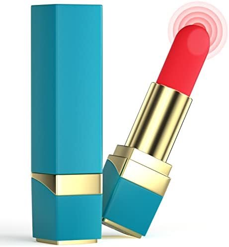 Bullet Vibrator Lipstick Shape With 10 Vibration Modes Sex Toys For Women Clitoral Stimulator Nipple Vibrators For Couples Waterproof Mini Vibrating Adult Toys For Womens Sex Pleasure (Vibrator-Black)