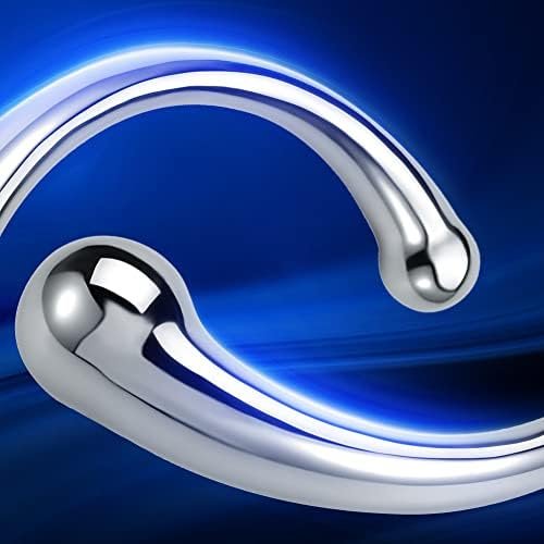 G-Spot Massage Metal Wand - Double Ended Stainless Metal Massager Prostate Anal Vaginal Masturbation Stick Sex Toy For Women Men Couple - Image 3