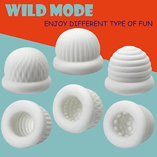 Male Masturbator Egg 6 Pack, Portable Male Masturbators Set With 12 Different Textures, Disposable Pocket Pussy Masturbator Male Sex Toy Set With Stretch Sensation For Men Masturbation - Image 3