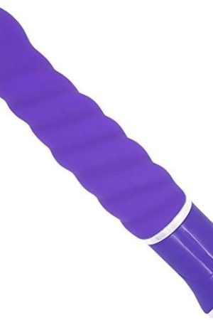 Silicone Swirl Textured Rechargeable Vibrator Powerful Vibrations For Orgasm Sex Toy