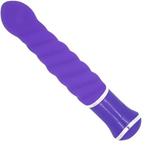Silicone Swirl Textured Rechargeable Vibrator Powerful Vibrations For Orgasm Sex Toy