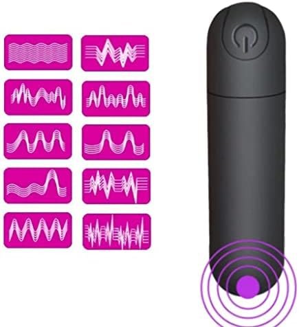 Bizooth App Bullet Vibrator, Mini Bullet G Spot Vibrator, Nipple Clitorals Sex Stimulator For Women,Sex Toys With 10 Vibrating,Adult Toy Gift For Couples (Black) - Image 3