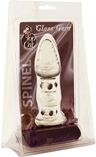 Glass Anal Plug, Massager And Water Based Lube (1Oz) - Image 3