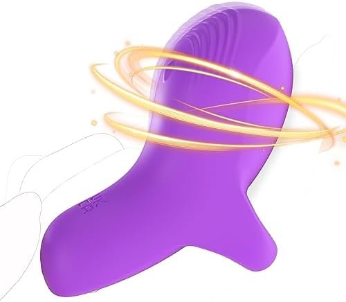 Finger Vibrator, Bullet Vibrator G-Spot Finger Vibrator, Finger Massager Masturbator Vagina Stimulator With 9 Modes, Dildo Sex Toys For Women