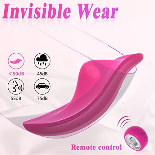 Wearable Panty Vibrators Adult Sex Toys For Women Or Couples, Remote Control Clit Mini Vibrator With 12 Vibrating Modes Vibrating Panties Quite Rose Dildos Sex Machine - Image 3