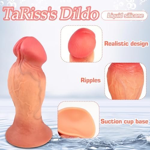 Tariss'S Realistic Dildo Soft Anal Plug With Suction Cup Base Thick Dildo Silicone Sex Toy For Men Women Couple Xxxl 10.55 Inch - Image 2