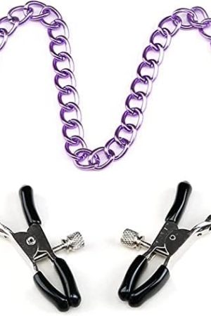 New 3629 Nipple Clips Clamps For Women,Adjustable Pressure Breast Clamps Stainless Steel Non Piercing Nipple Rings Decorative Clip For Pleasure Nipple Clips-Zr2