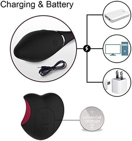 Bullet Vibrator With Remote Control,Iusmnur G-Spot Stimulator Kit With 10 Vibration Modes Vibrating Eggs Rechargeable, Love Egg Adult Sex Toys For Women And Couples(Black) - Image 2