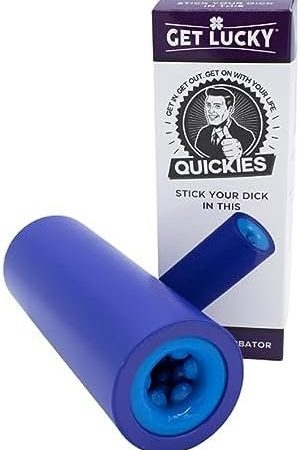 Get Lucky Pocket Pussy Male Masturbators, Adult Sex Toys For Men, Stick Your Dick In This, Ultra Soft Textured Ribbed Tunnel, Made With Body-Friendly Tpe, Waterproof, Easy To Clean Men'S Stroker
