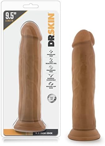 Blush Dr Skin 9.5 Inch Realistic Suction Cup Dildo