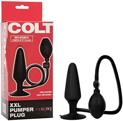 California Exotic Novelties Colt Pumper Plug, Black, Xx-Large