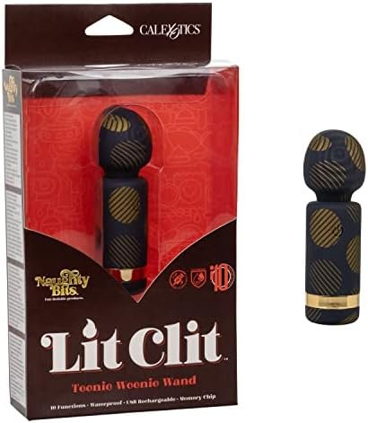 Calexotics Se-4410-01-3 Naughty Bits® Lit Clit™ Teenie Weenie Wand