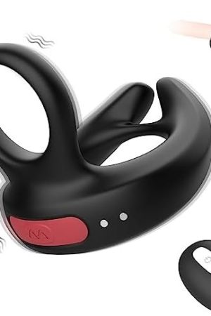 Vibrating Cock Ring Sex Toy For Man, Penis Ring Adult Toy With 10 Vibration Modes Rechargeable Remote Control, Testicle Massager For Male, Waterproof Stimulator Love Toy For Couple