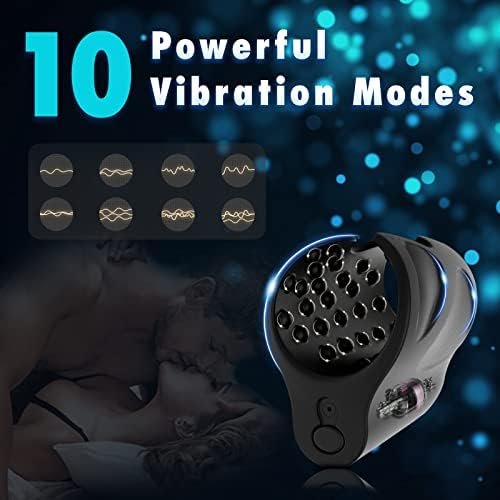Male Vibrator, Male Masturbator Vibrator For Men Masturbation With 10 Vibration For Stimulation Pleasure, Adult Sex Toy For Men Prolong Endurance - Image 3