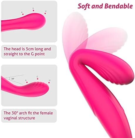 G Spot Vibrator Sex Toys For Women - Jrueden Squirting Clitoral Vibrator For Women With 10 Vibrations- Finger Shaped Clit Vibrator Toy For Womens Sex - High Frequency Female Silent Vibrator Adult Toys - Image 3