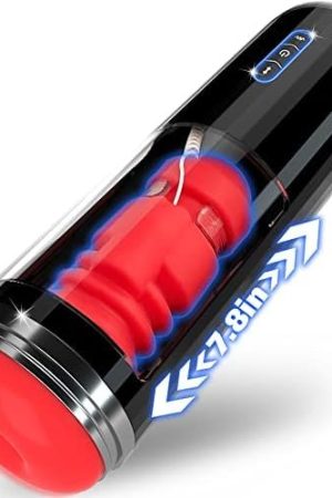 Automatic Blowjob Sex Machine Male Masturbator, Adult Sex Toys For Men, Thrusting Vibrating Hands Free Men'S Sex Toy Stroker Penis Vibrator, Mxuxen Masturbators Pocket Pussy For Men Pleasure Realistic