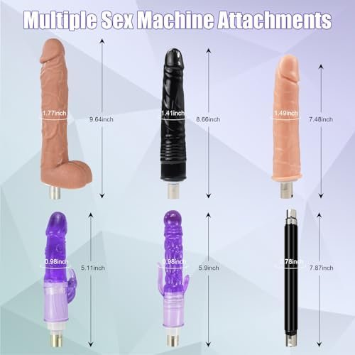 Sex Machine Thrusting Dildo Machine, Wimoso Atuomatic Sex Machines With 6 3Xlr Attachments, Adjustable Speed Max 400 Time/Min, Suction Cup Adult Toys Machine For Women And Man - Image 3