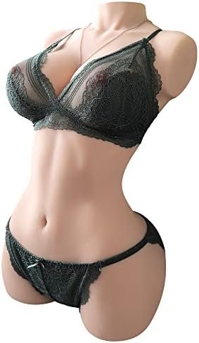 19.2Lb Sex Doll Male Masturbator - Jaspik Lifelike Female Torso Love Doll With Big Boobs & Plump Ass, Realistic Tight Vaginal And Anal, Built-In Skeleton Adult Sex Toy For Men Masturbation