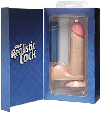 Doc Johnson The Realistic Cock With Removable Suction Cup - 6 Inch - F-Machine And Harness Compatible Dildo - Caramel - Image 3