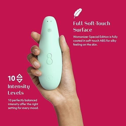 Womanizer Special Edition Pleasure Air Toy, Clitoral Suction Vibrator, Clitoral Stimulator, Clit Sucking Toy, Waterproof, Rechargeable - Black Marble - Image 3