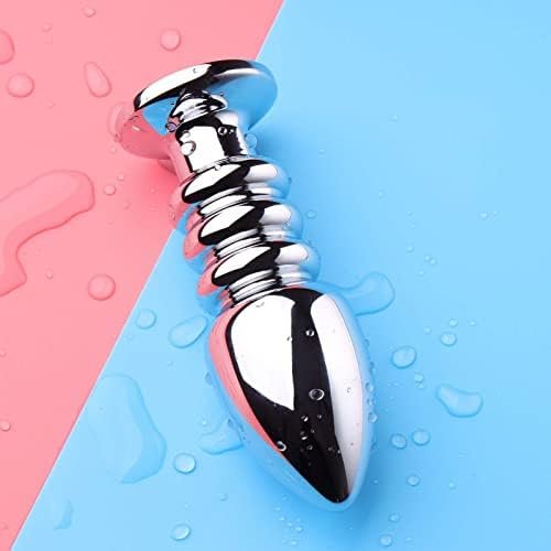 Lock Love Vibrating Anal Plug, Stainless Steel Anal Vibrator With 10 Vibration Modes, Anal Sex Toys Vibrating Butt Plug, Butt Plugs Prostate Massagers, Anal Toy Sexual Adult Sex Toys & Games (Excited) - Image 3
