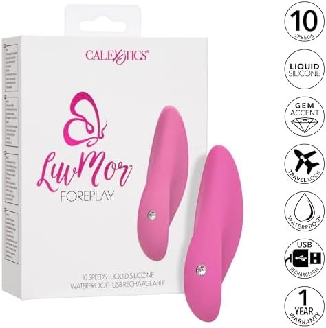 Calexotics Luvmor™ Foreplay Female Clitoral Vibrator Women Sex Adult Toy - Se-0006-10-3 Pink - Image 3