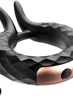 Remote Vibrating Cock Ring With 12 Vibration Modes, Penis Extenders๏ผDouble Motors Mens Vibrator For Longer Harder Stronger Erections, Adult Sex Toys For Men Couples
