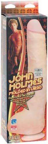 Doc Johnson John Holmes Realistic Cock, White (Dj0275-00-Bx)