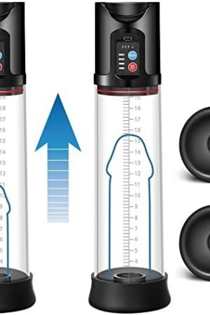 Electric Penis Vacuum Pump, Automatic Vacuum Penis Enlargement Extend Pump With 4 Suction Modes, Rechargeable Male Masturbators Penis Enlarge Air Pressure Device, Adult Sex Toys For Men Stimulation