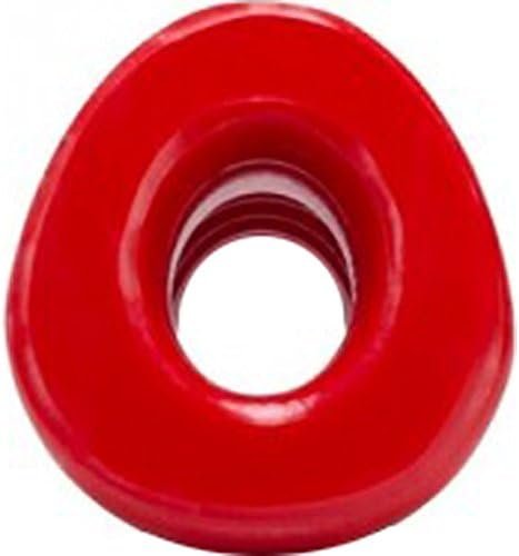 Oxballs Pighole-3, Hollow Plug, Red, Large - Image 2