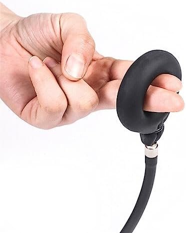 Inflatable Penis Ring Inflatable Male Prostate Anus Plug Extension Sleeve Silicone Penis Plug Lubricants Adult - Image 2