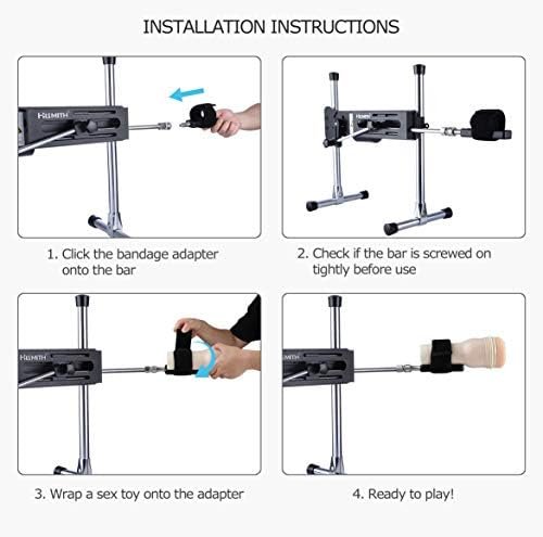 Hismith Muti-Function Bandage For Hismith Premium Sex Machine With Kliclok System,Compatible With Male Masturbation Cup - Image 3