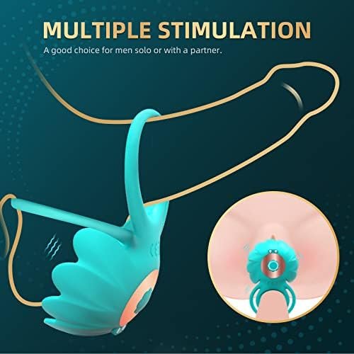 Exclusive Vibrating Cock Ring, Silicone Penis Ring Couple Vibrator, Adult Sex Toy For Erection Enhancing And Clitoral Stimulation - Image 2