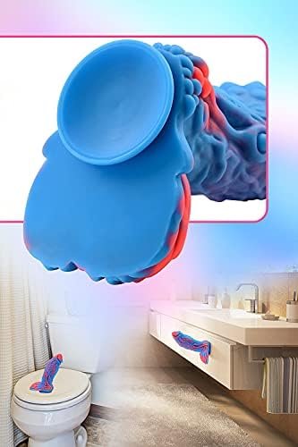 Animal Penis 7.2" Realistic Rooster Dildo Big Size Cock Anal Plugs Artificial Sex Toys With Anal Suction Cup Dildo,Ultra-Soft Suction Dildo For Women Men Gay Hands-Free Play Lifelike Large Adult Toys - Image 3