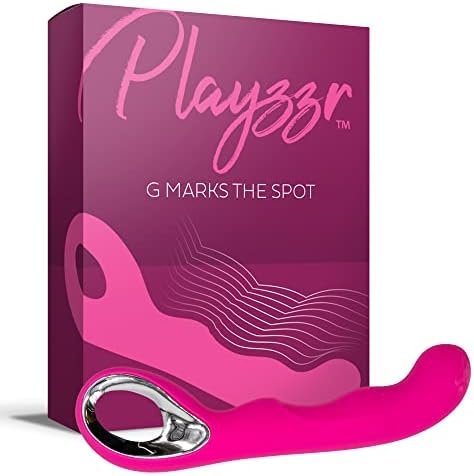 Playzzr G Marks The Spot- G Spot Dildo Vibrator, G Spotting Stimulator For Women 10 Vibration Modes, Ergonomic Design Dildo Sex Toy Wand Massager For Sexual Experience- G Spot Womens Vibrator