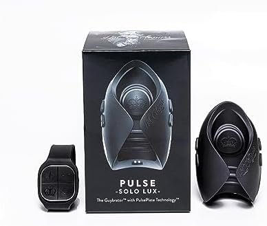 Hot Octopuss | Pulse Solo Lux Vibrating Masturbator | Male Sex Toys | Intense Solo Play & Massage | 100% Waterproof | Watch Strap Remote Control | 6 Pulsating Patterns | Magnetic Usb Charger