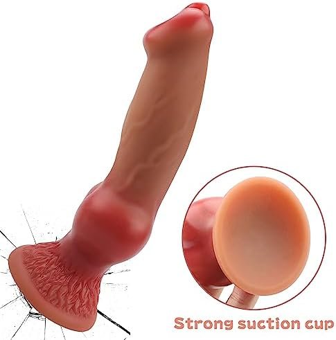 Realistic Dildo Sobairu 7.1 Inch Dildo With Suction Cup For Hands-Free Play, Flexible Cock With Curved Shaft And Balls For Vaginal G-Spot And Anal Play, Adult Sex Toy For Male & Female, Couples - Image 3