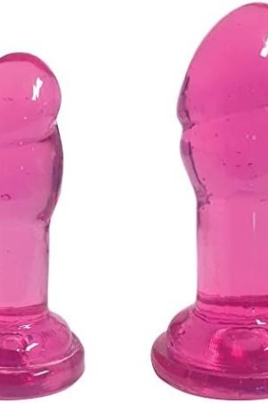 Lynx Ice Dual Dong Plugs - Pink