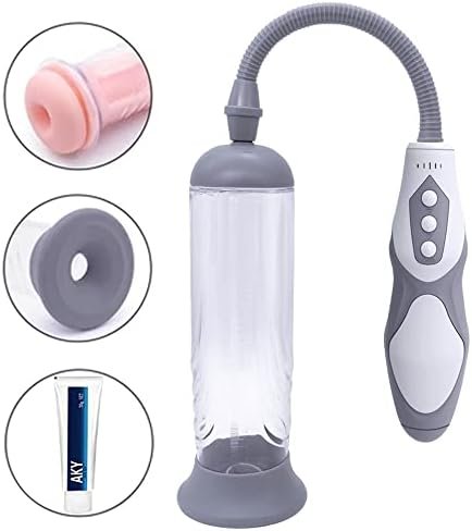 Electric Vacuum Pump, Enlargement Extension Pump Air Pressure Device, Adult Male Sex Toys Manhood With Pocket Cat, 4 Vacuum Strengths And 4 Suction Modes For Stronger Male Erections - Image 2