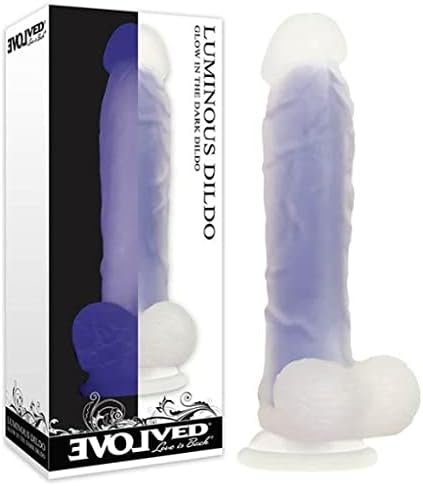 Luminous 8 Inch Dildo
