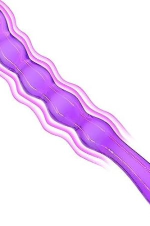 Jelly Anal Beads โ 11.02 Inch Butt Plug G-Spot Dildo Dilator With 5 Beads - Prostate Sex Toy For Men Women Masturbation