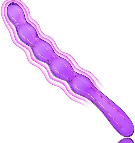 Jelly Anal Beads – 11.02 Inch Butt Plug G-Spot Dildo Dilator With 5 Beads - Prostate Sex Toy For Men Women Masturbation