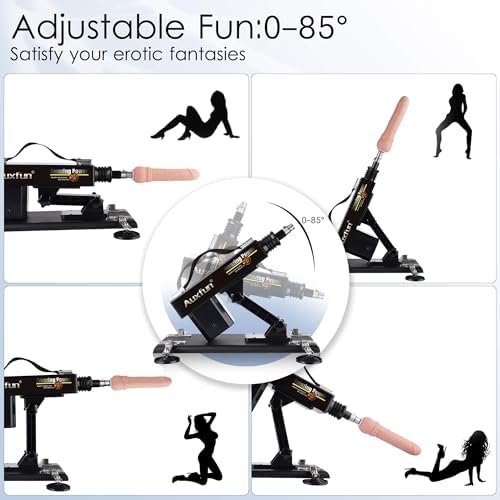 Auxfun Sex Machine Automatic Love Machine,Thrusting Fuck Machine With 3Xlr Connector Juguetes Sexuales Hands Free,Sex Toys Couple Adult Toys For Men&Women With 6 Attachments - Image 2